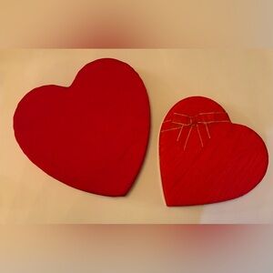 Heart-Shaped Red Cushion